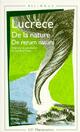  Achetez le livre d'occasion De la nature de Lucrèce sur Livrenpoche.com 