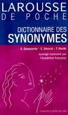 Achetez le livre d'occasion Dictionnaire des synonymes sur Livrenpoche.com 
