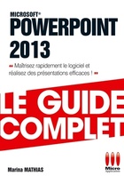  Achetez le livre d'occasion GUIDE COMPLET POWERPOINT 2013 sur Livrenpoche.com 