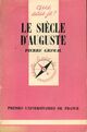  Achetez le livre d'occasion Le siècle d'Auguste de Pierre Grimal sur Livrenpoche.com 