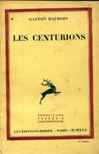  Achetez le livre d'occasion Les centurions sur Livrenpoche.com 