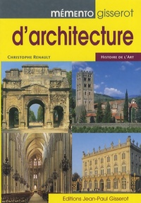  Achetez le livre d'occasion Mémento gisserot d'architecture de Christophe Renault sur Livrenpoche.com 