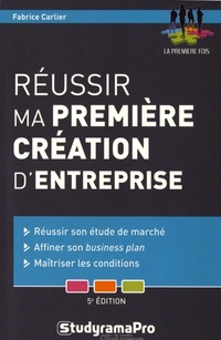  Achetez le livre d'occasion Réussir ma première création d'entreprise de Fabrice Carlier sur Livrenpoche.com 