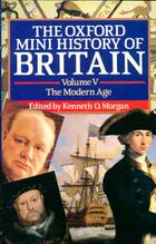  Achetez le livre d'occasion The Oxford mini history of Britain Volume V : The modern age sur Livrenpoche.com 