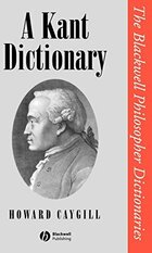  Achetez le livre d'occasion A kant dictionary sur Livrenpoche.com 
