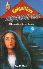  Achetez le livre d'occasion Abby and the secret society sur Livrenpoche.com 