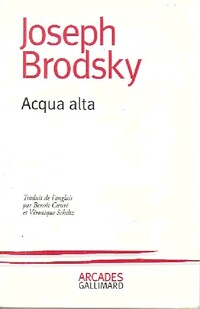  Achetez le livre d'occasion Acqua alta de Joseph Brodsky sur Livrenpoche.com 