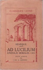  Achetez le livre d'occasion Ad Lucilium  sur Livrenpoche.com 
