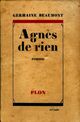  Achetez le livre d'occasion Agnès de Rien de Germaine Beaumont sur Livrenpoche.com 