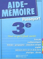  Achetez le livre d'occasion Aide-mémoire passeport : 3e  sur Livrenpoche.com 