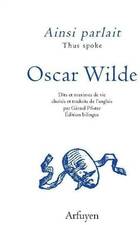  Achetez le livre d'occasion Ainsi parlait Oscar Wilde sur Livrenpoche.com 