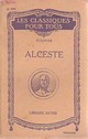  Achetez le livre d'occasion Alceste de Euripide sur Livrenpoche.com 