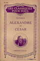  Achetez le livre d'occasion Alexandre et César de Plutarque sur Livrenpoche.com 