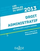  Achetez le livre d'occasion Annales droit administratif 2013. Méthodologie & sujets corrigés sur Livrenpoche.com 