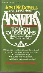  Achetez le livre d'occasion Answers to Tough Questions Skeptics Ask about the Christain Faith sur Livrenpoche.com 