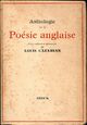  Achetez le livre d'occasion Anthologie de la poésie anglaise de Louis Cazamian sur Livrenpoche.com 