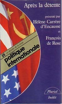  Achetez le livre d'occasion Après la détente de François Carrère d'Encausse sur Livrenpoche.com 