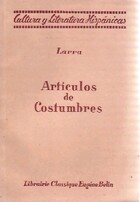  Achetez le livre d'occasion Articulos de Costumbres sur Livrenpoche.com 