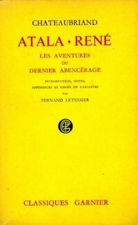  Achetez le livre d'occasion Atala / René / Le dernier Abencérage de François René Chateaubriand sur Livrenpoche.com 