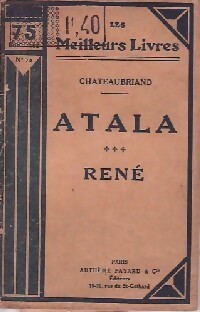  Achetez le livre d'occasion Atala / René de François René Chateaubriand sur Livrenpoche.com 