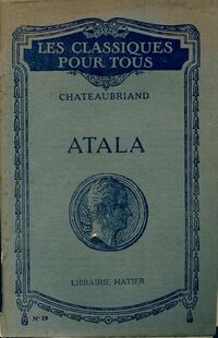  Achetez le livre d'occasion Atala de François René Chateaubriand sur Livrenpoche.com 