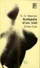  Achetez le livre d'occasion Autopsie d'un viol de Stanislas-André Steeman sur Livrenpoche.com 