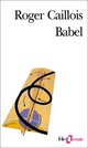  Achetez le livre d'occasion Babel / Vocabulaire esthétique de Roger Caillois sur Livrenpoche.com 