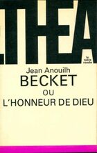  Achetez le livre d'occasion Becket ou l'honneur de Dieu sur Livrenpoche.com 