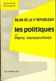  Achetez le livre d'occasion Bilan de la Ve république. Les politiques de Pierre Viansson-Ponté sur Livrenpoche.com 