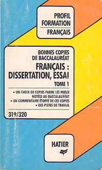  Achetez le livre d'occasion Bonnes copies : Dissertation, essai, Tome I de Paul ; Desalmand-P+Geray-C Desalmand sur Livrenpoche.com 