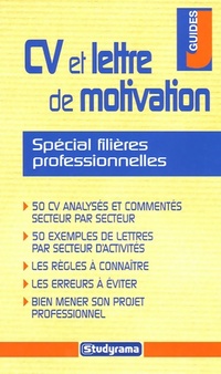  Achetez le livre d'occasion CV et lettre de motivation spécial filières professionnelles de Françoise Marol sur Livrenpoche.com 