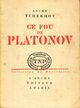  Achetez le livre d'occasion Ce fou de Platonov de Anton Tchekhov sur Livrenpoche.com 