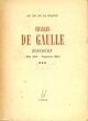  Achetez le livre d'occasion Charles de Gaulle : Discours Tome III ( Mai 1944- Septembre 1945) de Général Charles De Gaulle sur Livrenpoche.com 