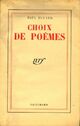  Achetez le livre d'occasion Choix de poèmes de Paul Eluard sur Livrenpoche.com 
