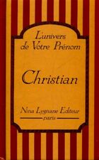  Achetez le livre d'occasion Christian sur Livrenpoche.com 