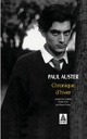  Achetez le livre d'occasion Chronique d'hiver de Paul Auster sur Livrenpoche.com 