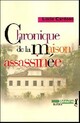  Achetez le livre d'occasion Chronique de la maison assassinée de Lucio Cardoso sur Livrenpoche.com 