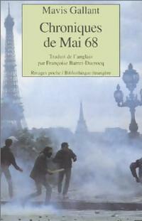  Achetez le livre d'occasion Chroniques de mai 68 de Mavis Gallant sur Livrenpoche.com 