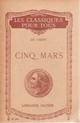  Achetez le livre d'occasion Cinq-Mars de Alfred De Vigny sur Livrenpoche.com 