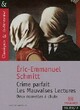  Achetez le livre d'occasion Crime parfait et les mauvaises lectures de Eric-Emmanuel Schmitt sur Livrenpoche.com 