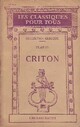  Achetez le livre d'occasion Criton / Extraits relatifs à la vie de Socrate de Platon sur Livrenpoche.com 