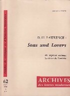  Achetez le livre d'occasion D.H. Lawrence : Sons and Lovers sur Livrenpoche.com 