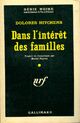  Achetez le livre d'occasion Dans l'intérêt des familles de Dolorès Hitchens sur Livrenpoche.com 