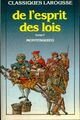  Achetez le livre d'occasion De l'esprit des lois Tome I de Charles De Montesquieu sur Livrenpoche.com 