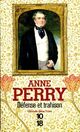  Achetez le livre d'occasion Défense et trahison de Anne Perry sur Livrenpoche.com 