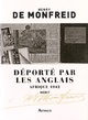  Achetez le livre d'occasion Déporté par les anglais. Afrique 1942 de Henry De Monfreid sur Livrenpoche.com 