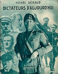  Achetez le livre d'occasion Dictateurs d'aujourd'hui de Henri Béraud sur Livrenpoche.com 