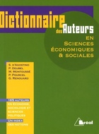 Achetez le livre d'occasion Dictionnaire des auteurs en sciences économiques & sociales sur Livrenpoche.com 