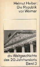  Achetez le livre d'occasion Die Republik von Weimar sur Livrenpoche.com 