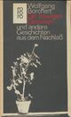  Achetez le livre d'occasion Die traurigen geranien  de Wolfgang Borchert sur Livrenpoche.com 